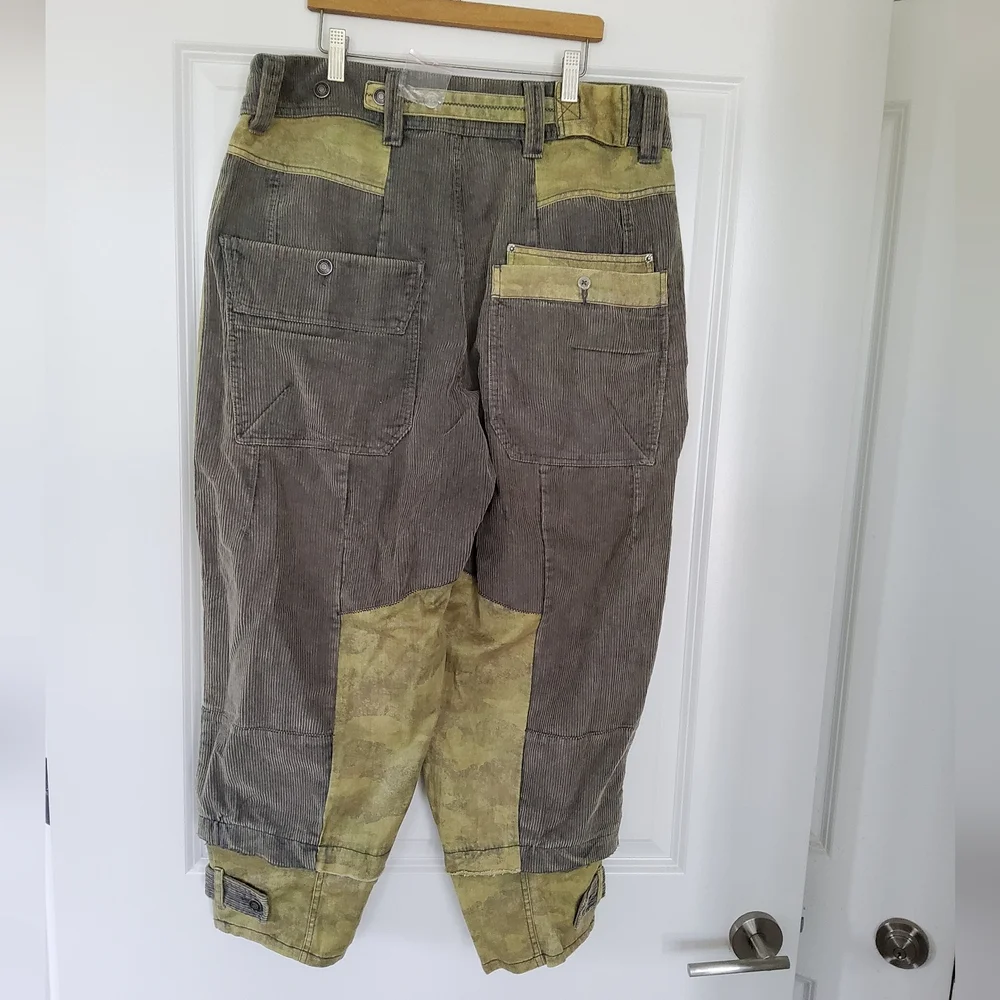 Free People We The Free Rhodes Patched Utility Pants - Picture 6 of 16